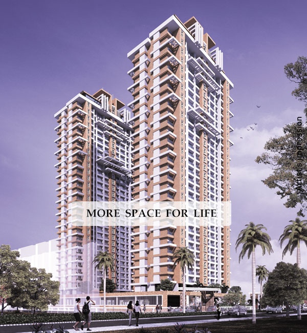Flats in Thane - Auralis - The Twins - Edelweiss Home Search