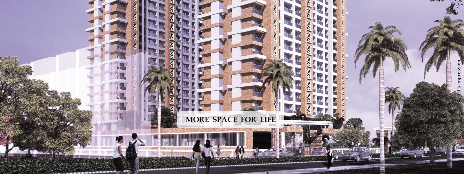 Flats in Thane - Auralis - The Twins - Edelweiss Home Search