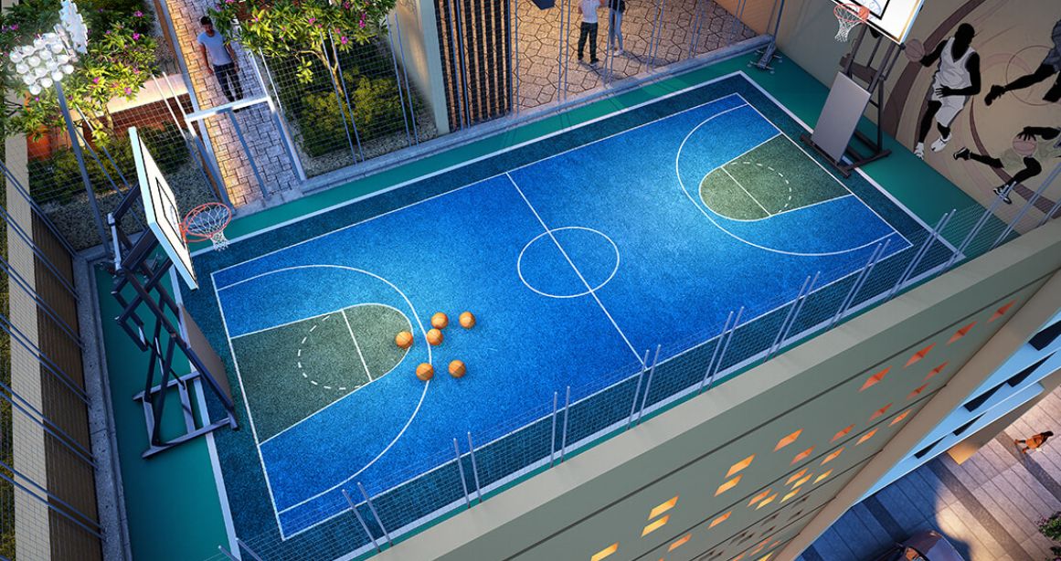 Delta-Luxuria-Amenities-Outdoor-Basket-ball-Court-Sector-19-Airoli-Navi-Mumbai
