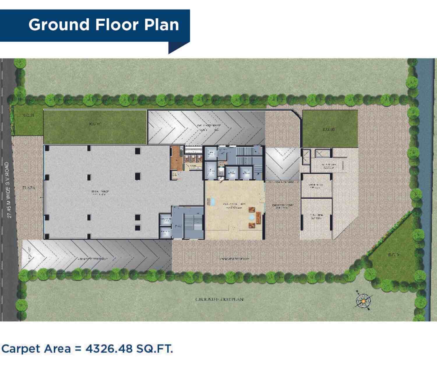 Ghodawat Skystar Floor Plan Ground