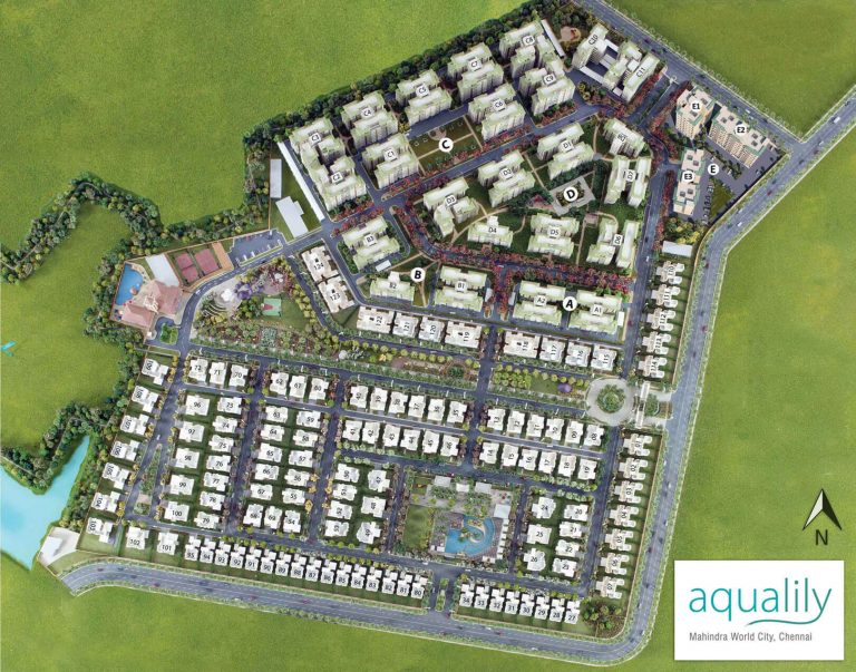 Mahindra Aqualily Project Master Plan