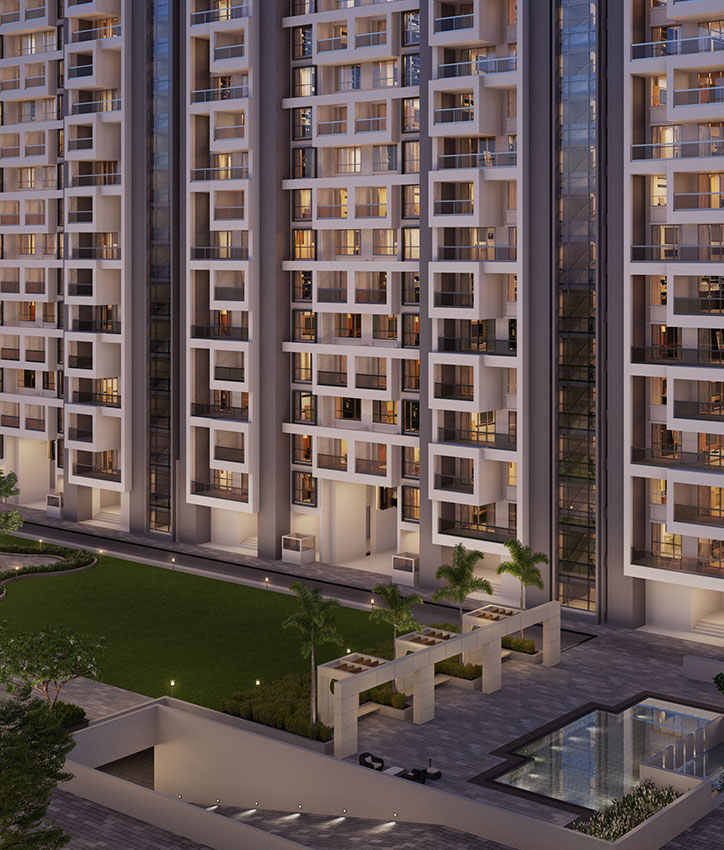 Premium | 4 bhk flats in Wakad Pune | New launch tower D