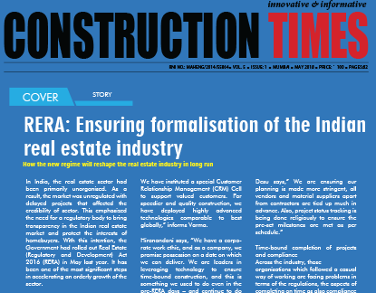RERA : Ensuring formalisation of the India real estate industry