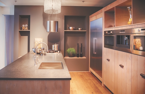 Fully furnished designer modular kitchen