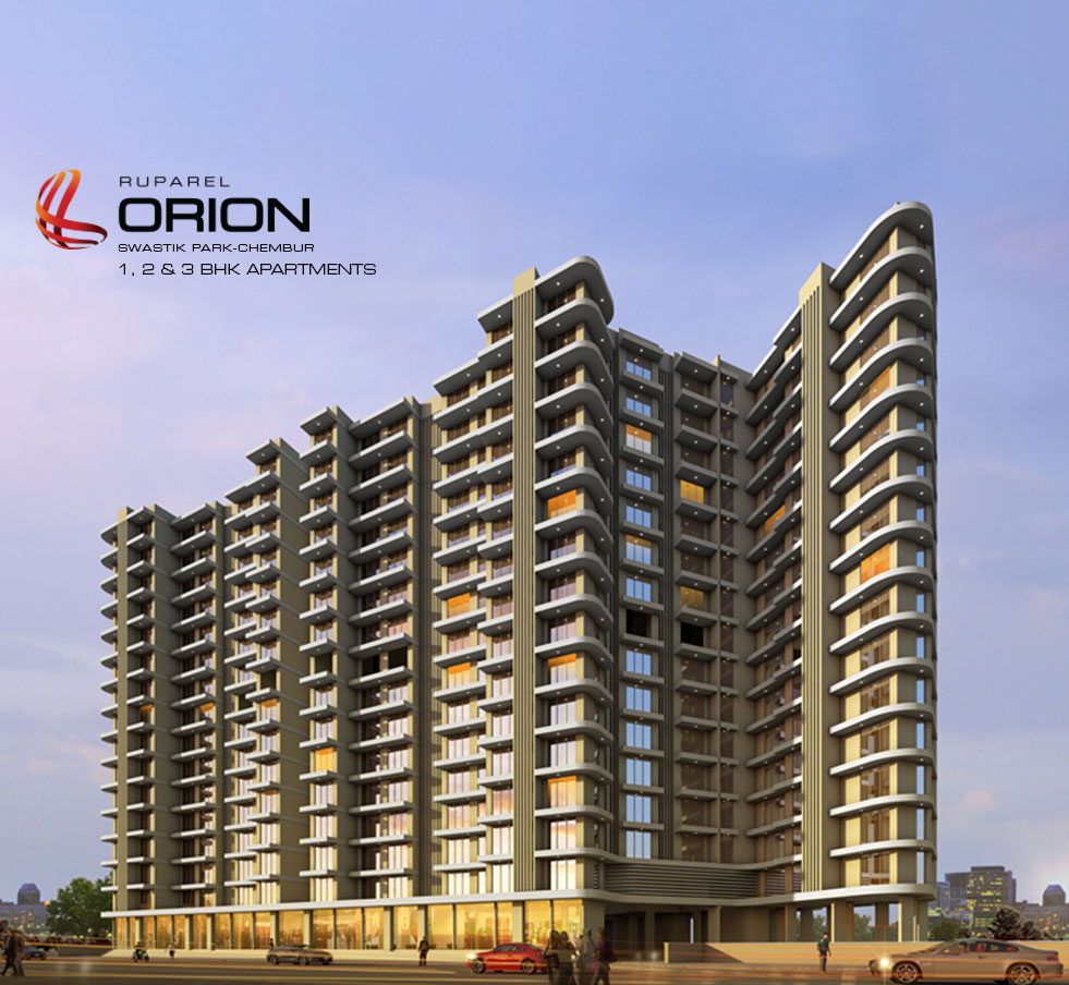 Ruparel Orion Swastik Park Chembur: 1,2 & 3 BHK Apartments