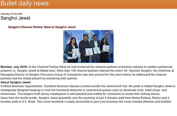 Sanghvi Channel Partner Event