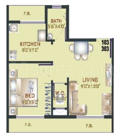 Kuber Dhanlaxmi Floor Plan