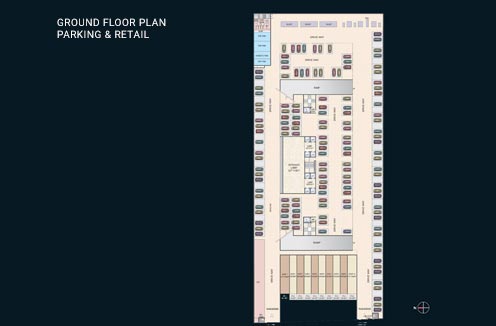 Ground Floor Plan Parking & Retail