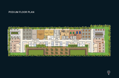 Podium Floor Plan