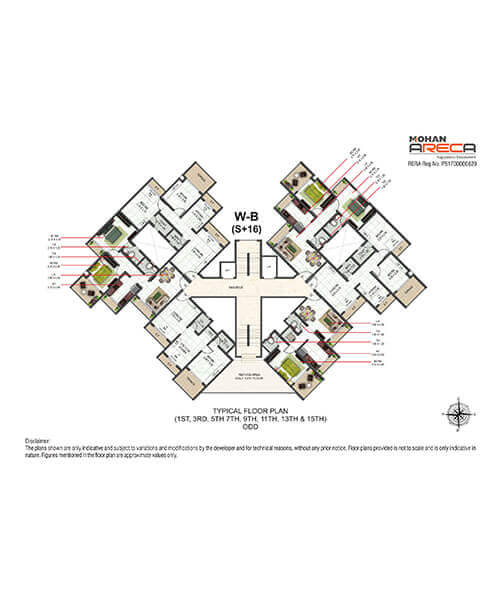 Mohan Areca Layout & Floor Plans
