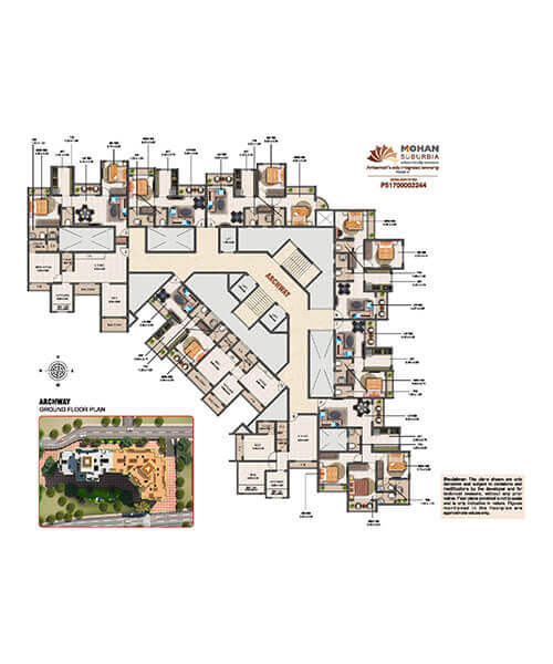 Mohan Suburbia Layout & Floor Plans