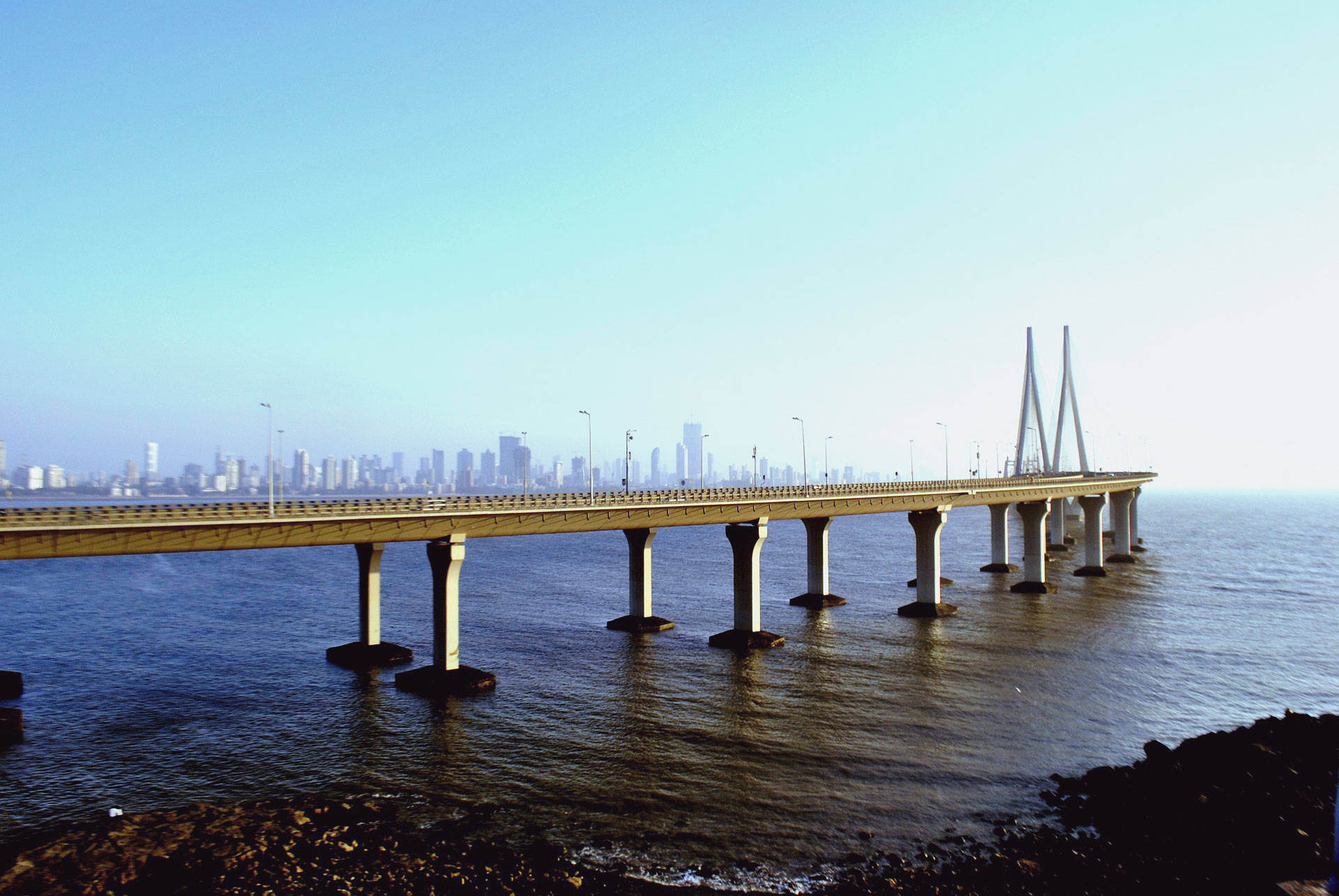 Worli Sea Link Bridge View
