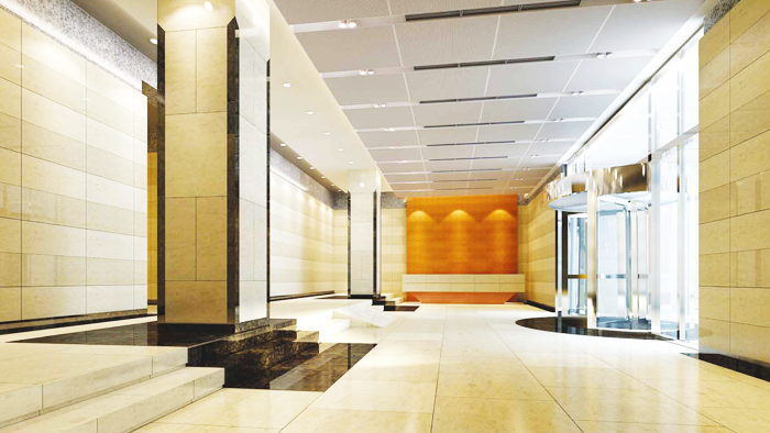 The Lumiere Andheri West | Double Height Entrance Lobby